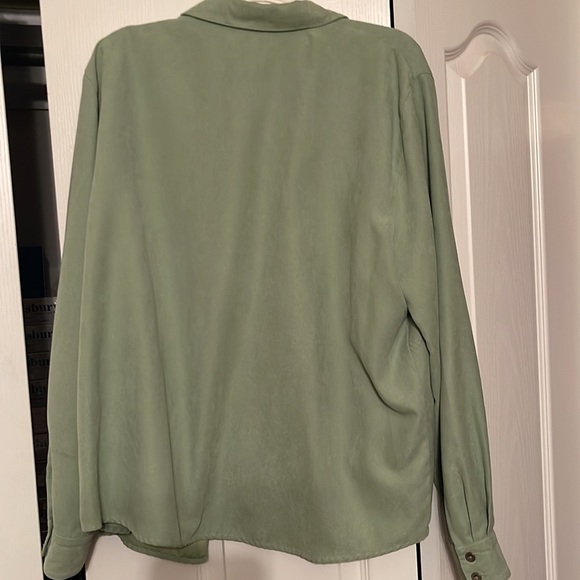 Mint green Blouse and matching shell - Picture 2 of 3